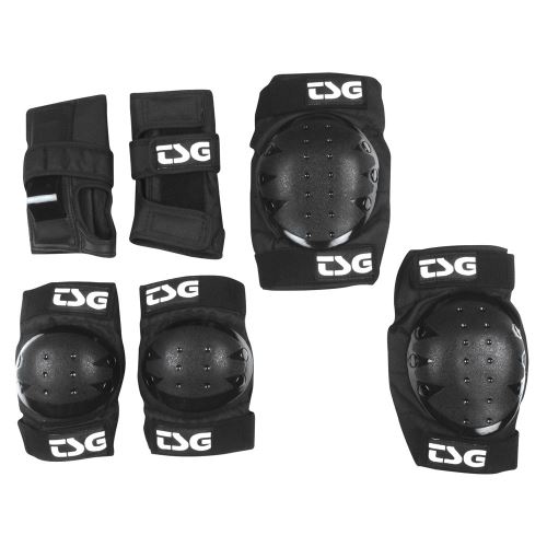 TSG Basic PadSet Black Medium