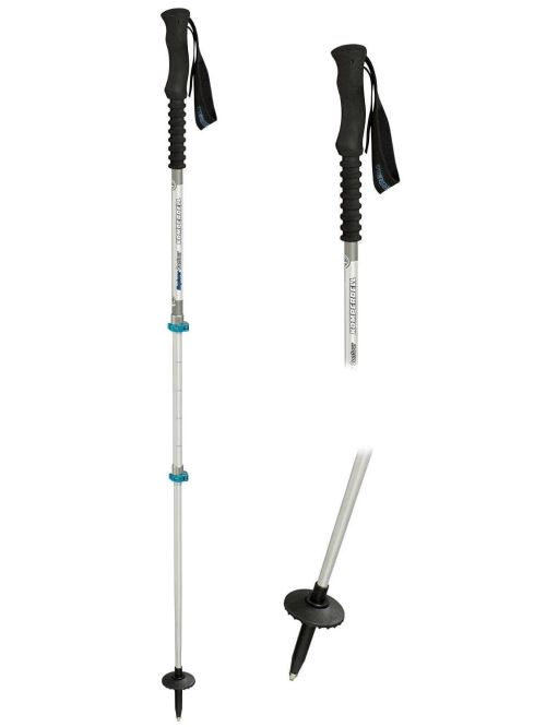 Bâton de ski pour homme Komperdell Explorer Contour Power Lock 105–140 cm