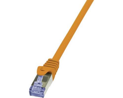 LogiLink PrimeLine - cordon de raccordement - 1.5 m - orange