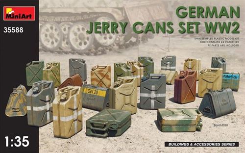 Mini Art German Jerry Cans Set Ww2 - 1:35E - Miniart - Image 3