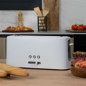 Grillepain Cecotec Toast&Taste 10000 E tra White Blanc - Grille pain -  Achat & prix