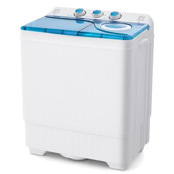 Portable mini machine à laver camping caravane 3kg spin sèche