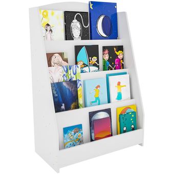 CLP Bibliothèque pour enfants Melfa avec 4 étagères , 60 cm - 1