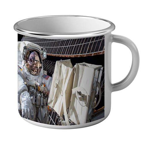 Fabulous Mug en métal émaille Nasa Sortie Dans L'Espace Station Spatiale -  Tasse et Mugs - Achat & prix