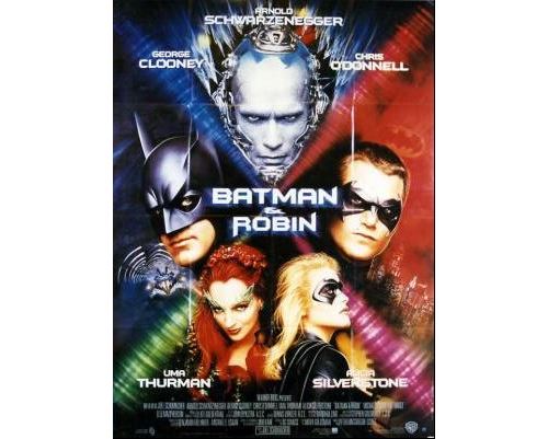 Batman & Robin - 1997 - George Clooney - 40x60cm - Affiche de cinéma originale pliée État correct - N/A reconditionné disponible sur Fnac