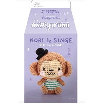 Kit Amigurumi Nori le Singe