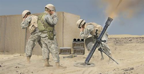 Maquette Hobby Boss Mortier M252 1/3- 1/35 - Maquette militaire