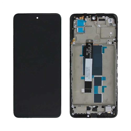 Ecran LCD et Vitre Tactile avec Châssis Argent pour Xiaomi 11T Pro 5G