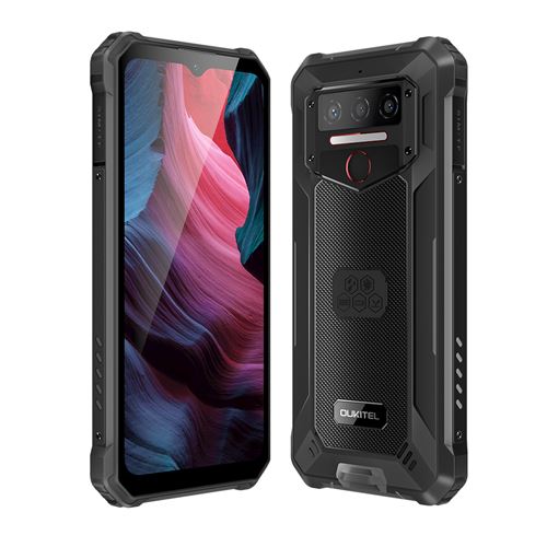 Smartphone Oukitel WP23 Plus 6.52 24Go 256Go Android 14 Telephone Portable dual sim 4G-Noir
