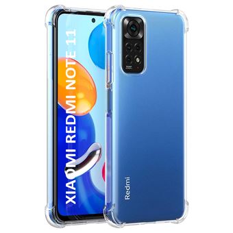 Coque pour Xiaomi Redmi Note 11 / Redmi Note 11S - Antichoc Protection Silicone Souple Transparent Phonillico® - 1