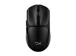 HyperX Pulsefire Fuse - Souris - design ergonomique, boutons programmables - optique - 6 boutons - sans fil - 2.4 GHz, Bluetooth - noir