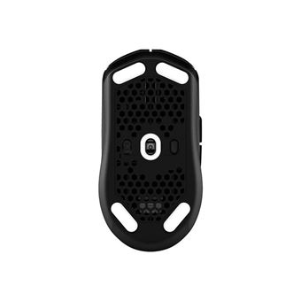 HyperX Pulsefire Fuse - Souris - design ergonomique, boutons programmables - optique - 6 boutons - sans fil - 2.4 GHz, Bluetooth - noir