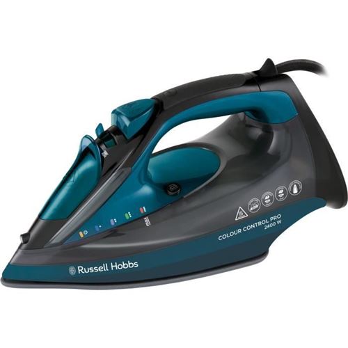 Fer a repasser - Colour Control Pro Iron - 2400 W - Noir / Bleu