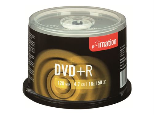 Imation - 50 x DVD+R - 4.7 Go 16x - spindle