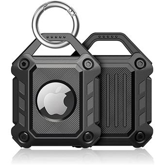 Airtag Porte Clé [Lot de 2] Coque de Protection Compatible avec Apple  Airtag Case, GPS Air