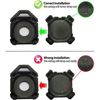 Protection en Silicone Animaux Compatible avec AirTag,Housse Anti-Rayures  Coque AirTag pour GPS Animaux de