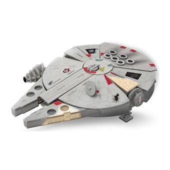 Maquette en bois a peindre Woodworx Star Wars - Faucon Millenium