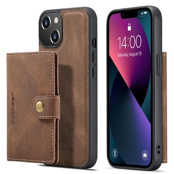 Bleu marine-Pour iPhone 13 Mini-Étui portefeuille à 5 cartes avec poche pour iPhone, compatible