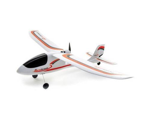 HobbyZone Mini AeroScout RTF Avion RC débutant prêt à voler (RtF) 770 mm