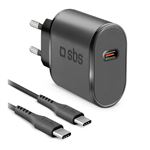 Kit avec chargeur secteur 15W et câble USB-C - USB-C-SBS
