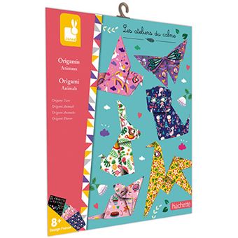 6 origamis sur le theme des animaux - 1