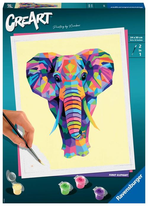 Coffret Peinture Au Numéro Ravensburger Creart