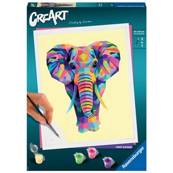 Coffret Peinture au numéro Ravensburger CreArt