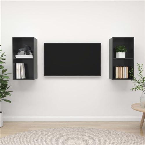 Vidaxl Gris - Brillant - Image 3