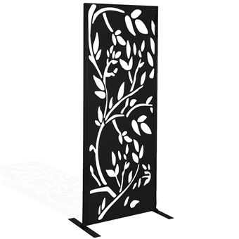 Panneau Gris Moderne Panneau Décoratif Universel 150 X 50 Cm Kos