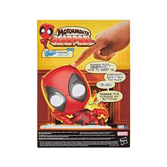 Marvel - Figurine électronique Motormouth Deadpool 13 cm