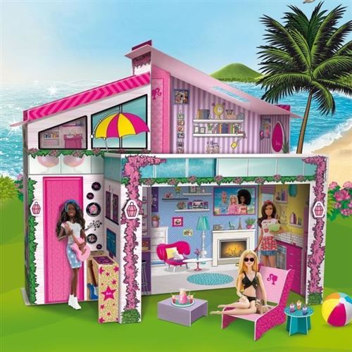BARBIE Dream Summer Villa Pour Enfant - Maison de poupees