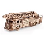 Maquette 3D en bois - Camion de pompier 37,8 cm