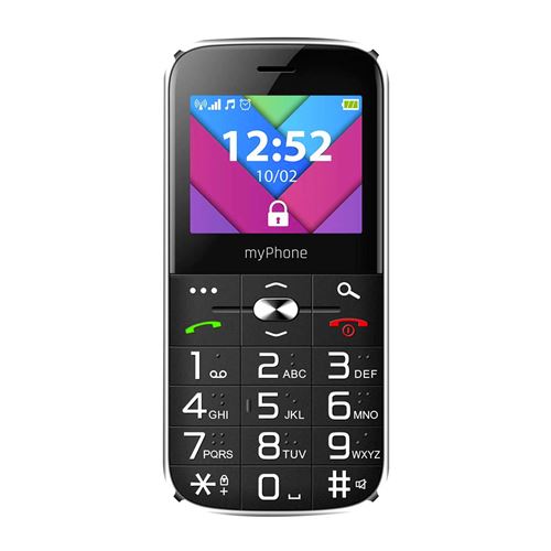 Téléphone Senior myPhone Halo C, Utilisation Facile avec Interface  Simplifié, Appareil Photo - Noir - Français
