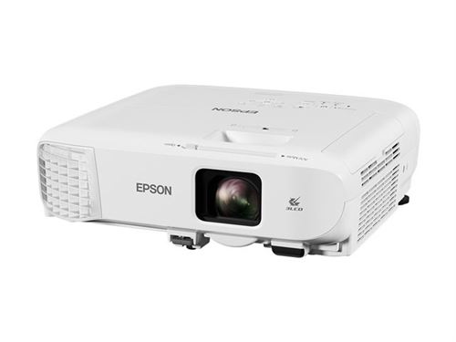 Epson EB-X49 - 3LCD-projector - portable - 3600 lumens (wit) - 3600 lumens (kleur) - XGA (1024 x 768) - 4:3 - LAN - wit
