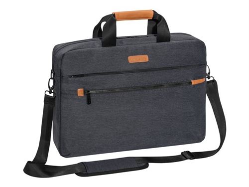 PEDEA Elegance Pro - Sacoche pour ordinateur portable - 15.6 - gris