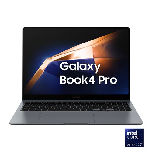 Samsung Galaxy Book4 Pro Intel Core Ultra 7 155H Ordinateur portable 40,6 cm (16") Écran tactile 3K 16 Go LPDDR5x-SDRAM 512 Go SSD Wi-Fi 6E (802.11ax)