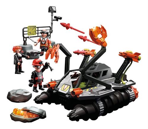 PLAYMOBIL Dino Rise 70927 Navette de démolition de la Comet Corp.