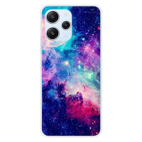 Coque en silicone imprimée compatible Xiaomi Redmi 12 4G Redmi 12 5G Galaxie Bleue