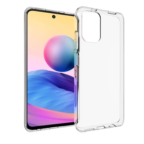 Accezz Coque Clear pour Xiaomi Redmi Note 10 (4G) Transparent