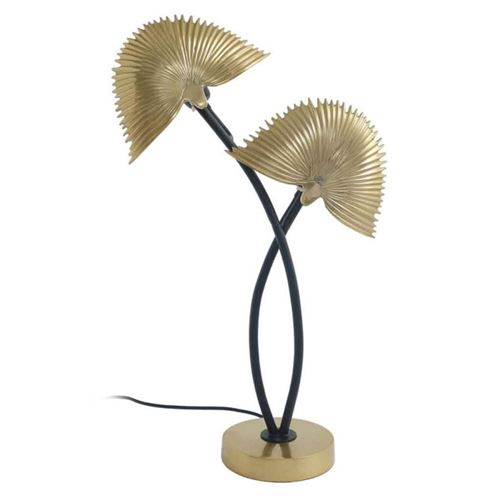 Non Communiqué Or Lampe À Poser 2 Têtes Design "Sue" 60Cm