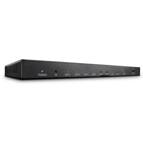 Non Communiqué Noir Lindy 8 Port Hdmi 2.0 18G Splitter - Répartiteur Vidéo/Audio - 8 X Hdmi - De Bureau