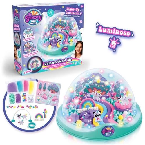 So sensory mini world - Le monde des licornes diy - Sen 002