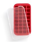 Maxi bac 32 glaçons rouge - Lékué - Rouge - Caoutchouc