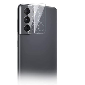 Protection Caméra pour Samsung S21 FE 5G [Lot de 2] Verre Trempé