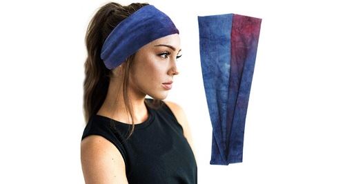 Bandeau de sport extensible pour femmes bandes de cheveux extensibles
