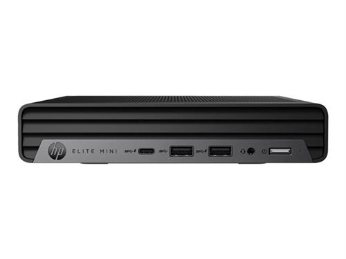 HP Elite 600 G9 - Mini Core i5 13500T / Jusqu'À 4.6 Ghz - Ram 8 Go - SSD 256 Go - Nvme - UHD Graphics 770 - Gigabit Ethernet, Ieee 802.11Ax (Wi-Fi 6E), Bluetooth 5.3 - Win 11 Pro - Moniteur : Aucun - Clavier : Français - Smart Buy - Avec HP 3 Ans De Sup
