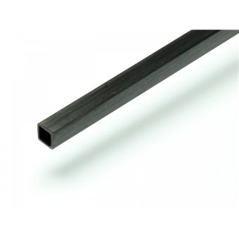F Fityle Tube Carré En Fibre De Carbone 500 Mm, Polyvalent, Découpable