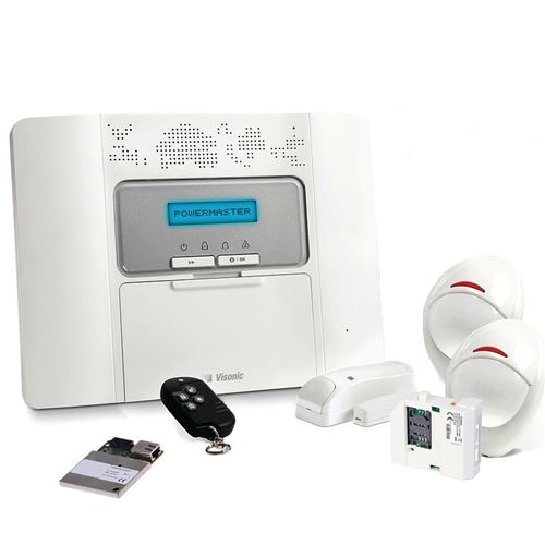 POWERMASTER KIT2 GSM IP - Alarme maison sans fil GSM / IP PowerMaster 30 - Kit 2