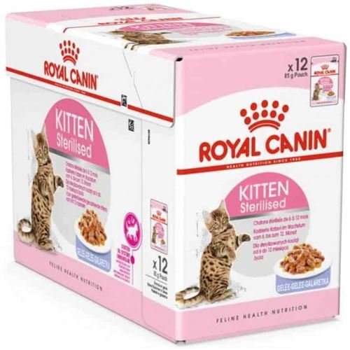 Royal Canin Kitten Sterilised-Kitten Sterilised - Lot 12 x 85g