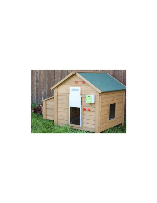 Kerbl Autom. Chicken Door w. Sliding Door 300x400mm, packed 70546